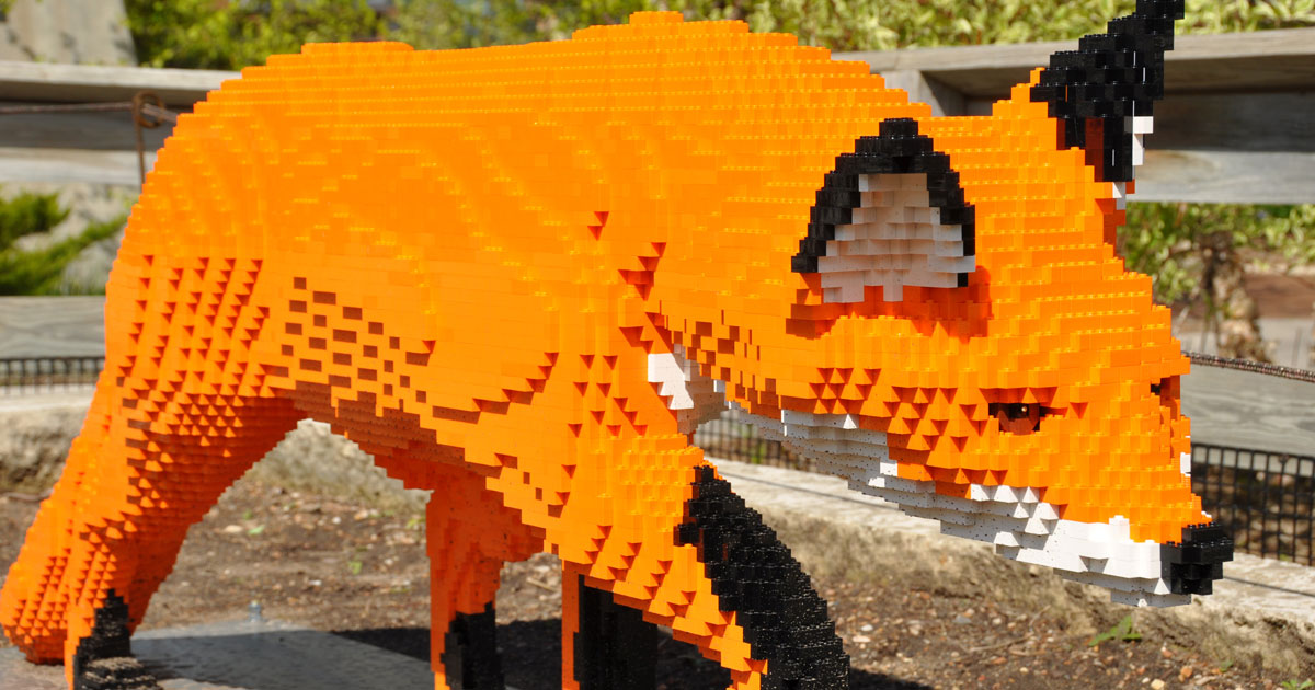LEGO® Sculpture at Cape Fear Botanical Garden